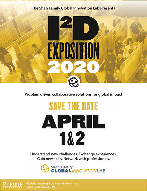 I2D Exposition 2020 flyer